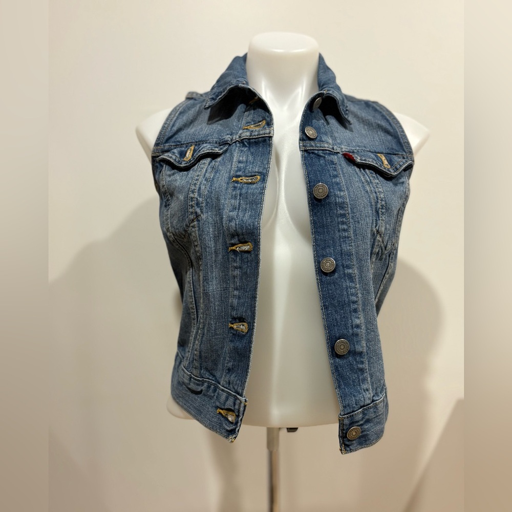 Levi’s Blue Denim Vest